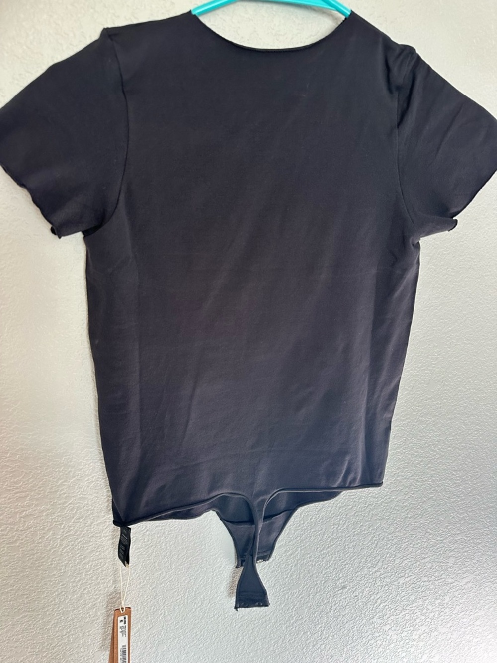 SKIMS Onyx T-Shirt Bodysuit